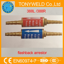 Flashback arrestor for torch 388L 388R